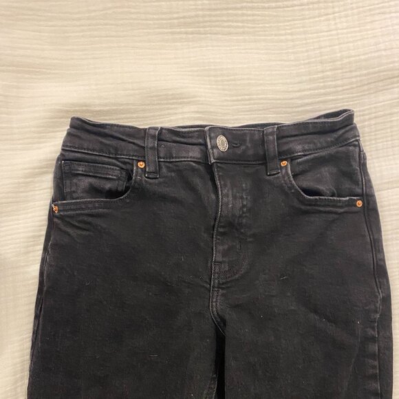 Mango Flared Black Jeans - Picture 2 of 4
